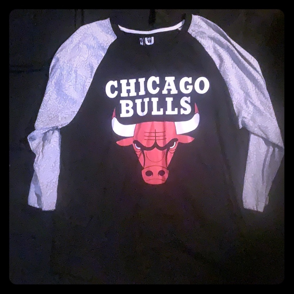 UNK Bulls Baseball Tee. Matches Cement 3s
